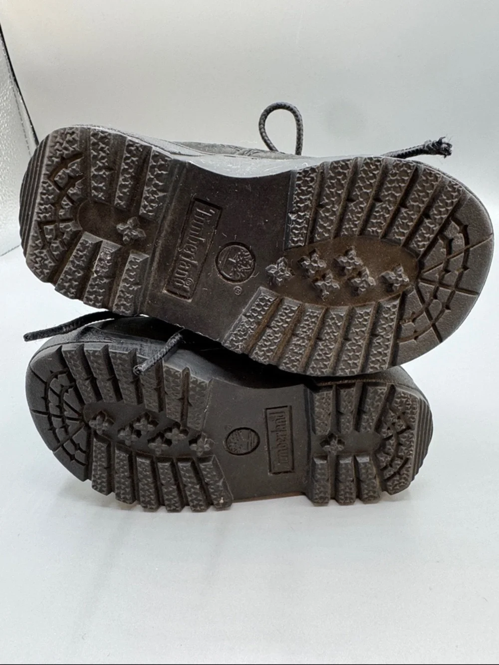 Timberland Kids Black Lace-Up Outdoor Boot, size 5